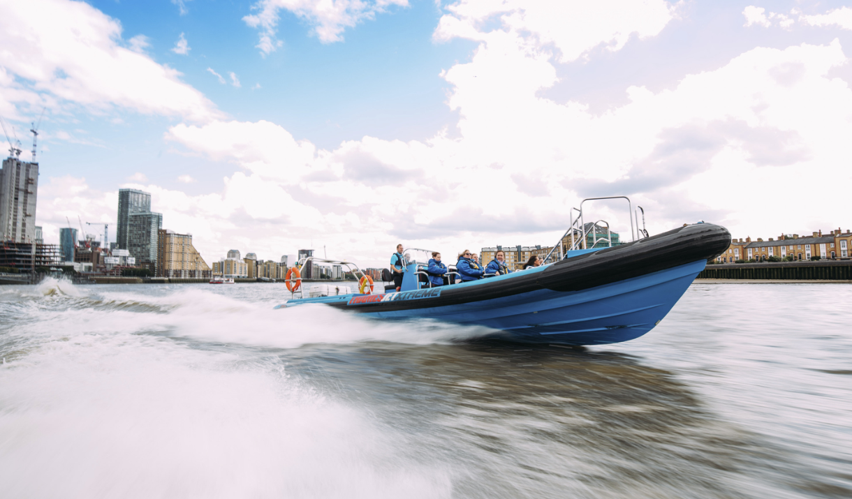 ThamesJet speeds down the river to Greenwich